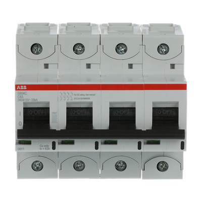 S804C-C63 4P MCB C63 25KA