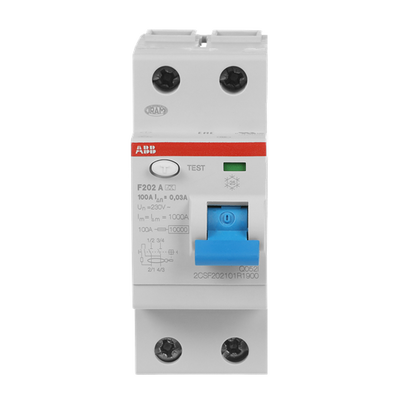 F202A-100/0.03 2P RCD 100A 30MA
