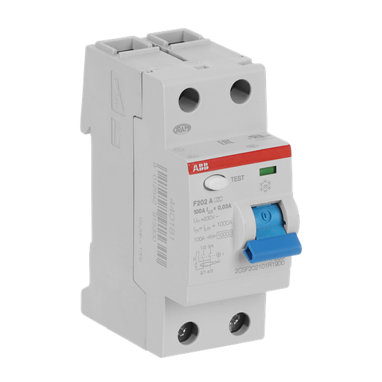 F202A-100/0.03 2P RCD 100A 30MA – Image 2 of 3