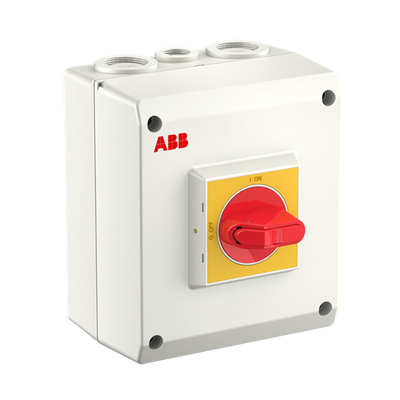 9KW 3P IP65 R/Y HANDLE