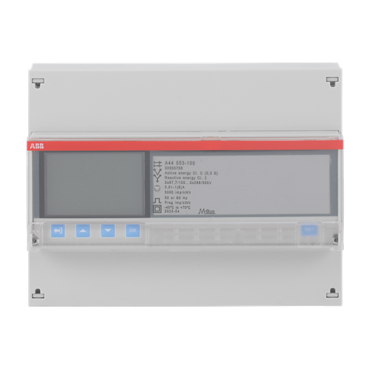 A44 553-100 CT CONNECTED 3 PHASE METER