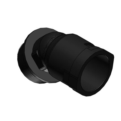 COND FTNG 45D PG13.5 NW17 IP66 BLK