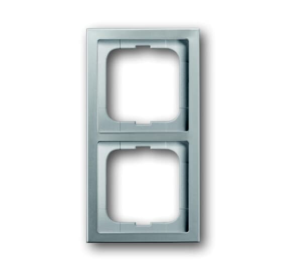 Cover Frame Pure S/Steel 2 G