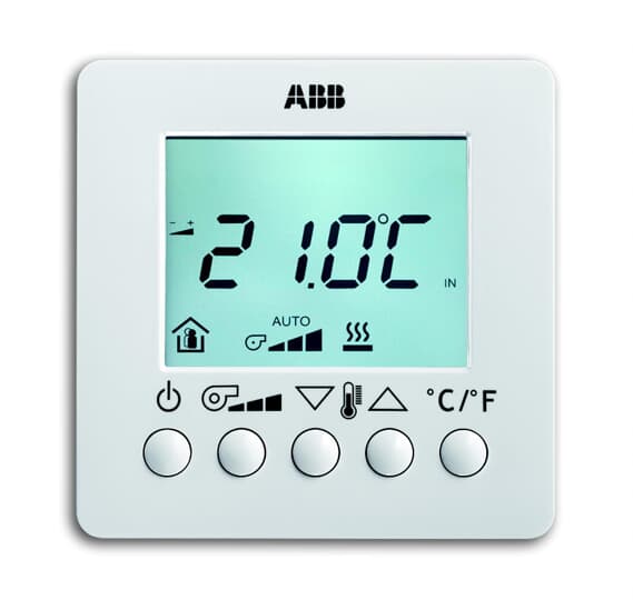 Room Stat fan coil with display