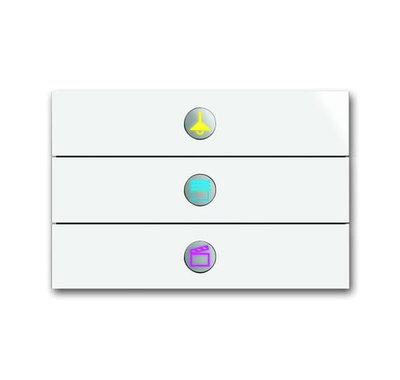 PriOn Studio White 3-fold Element