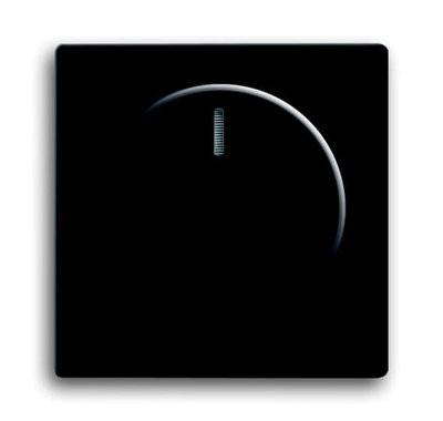 Dimmer cover Plate Black