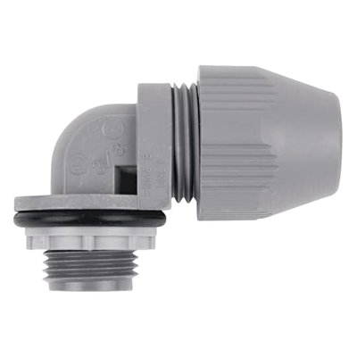LT-591 1/2 INCH 90 DEG PLASTIC CONN