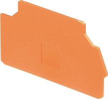 ORANGE END PLATE.