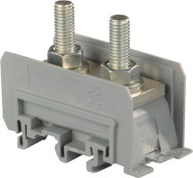 M120/35.FF GREY TERM 1xM8 STUD