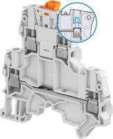 ZS4-D2-S-T2 Screw Double Deck - Grey
