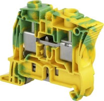 ZS25-PE Screw Clamp - Green/Yellow