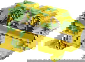 ZK10-PE PI-Spring clamp - Green Yellow