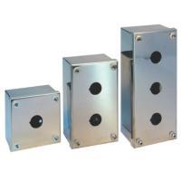 TWO STN STAINLESS PB BOX 53mmD
