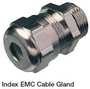 M50 index emc cable gland - type a 50mm Plated
