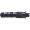M25 adaptalok straight fitting with external fixed thread 28mm Black