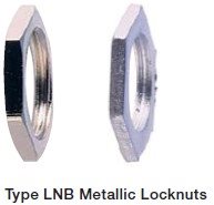 Pg29 brass locknut PG29 Silver
