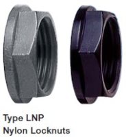 Pg29 nylon locknut PG29 Black