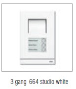 83101/3-664-500 :Outdoor Audio St. 3gang