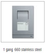 83101/1-660-500:Outdoor Audio St. 1gang