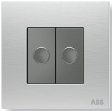 AM41244-ST 1 GANG DOUBLE ROTARY DIMMER