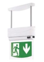 Mounting kit, tube suspension white