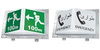 Tunnelway exit sign 220 - 240 Vac, 50/60 Hz 24 hours 0-25 ?C