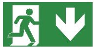 Legend for back-lit signs - ISO 7010