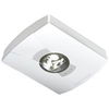 Slave 230 V LED downlighter, white (escape route)