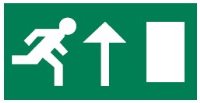 Legend for edge-lit sign (double sided)