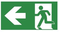 Legend for back-lit sign - ISO 7010