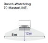 6854 AGM-204-500 W/dog 70, white