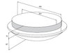 CLQSA-CLQ SILVER TRIM ANGLED