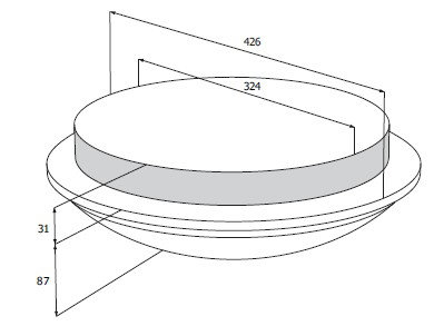 CLQBKA-CLQ BLACK TRIM ANGLED