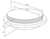 Decorative trim kit - banded trim in silver