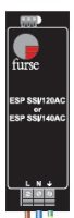 Protector for single phase SSI mains power supplies of 90-165 volts