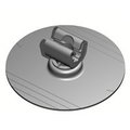 GD871 GLUE DOWN CLIP - GREY 8MM PVC