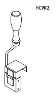 HCPK2 F/WELD HANDLE CLAMP
