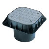 Lightweight inspection pit with black (unbranded) polymer lid 1.80 kg