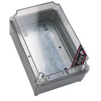 Weatherproof enclosure grey lid & secure head screws for a CME 8 & prot