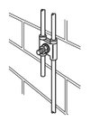 Jointing clamp Aluminium 0.08 kg 8 mm