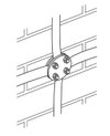 CT405-25MM PLATE TYPE TEST CLAMP