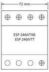 Enhanced single phase prot for Level I/II LPS sys for 240 V TT