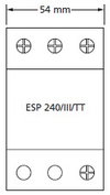 Enhanced single phase prot for Level III/IV LPS sys for 240 V TT