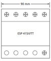 Enhanced three phase prot for Level I/II LPS sys for 415 V TT