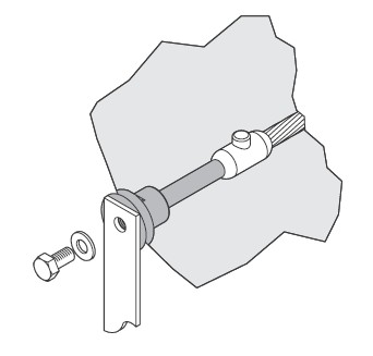 PC108 Single Hole Eth Pnt c/w Tail-M16X5