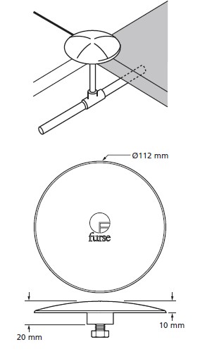 Strike pad Aluminium 0.13 kg