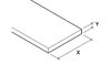 Bare copper tape 38 x 3 mm 1.01 kg/m 50 m