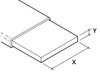 Lead covered copper tape 25 x 3 mm 2.56 kg/m 25 m