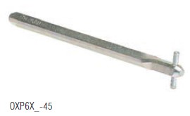 Shaft 6mm dia. 170mm long twisted shaft