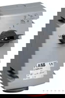 Red IP44 3P+E switched interlock skt,16A